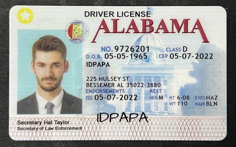 Alabama Fake ID